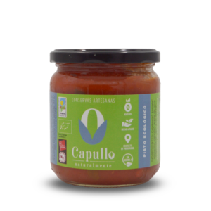 Pisto de Verduras Artesano Ecológico Frasco 370ml