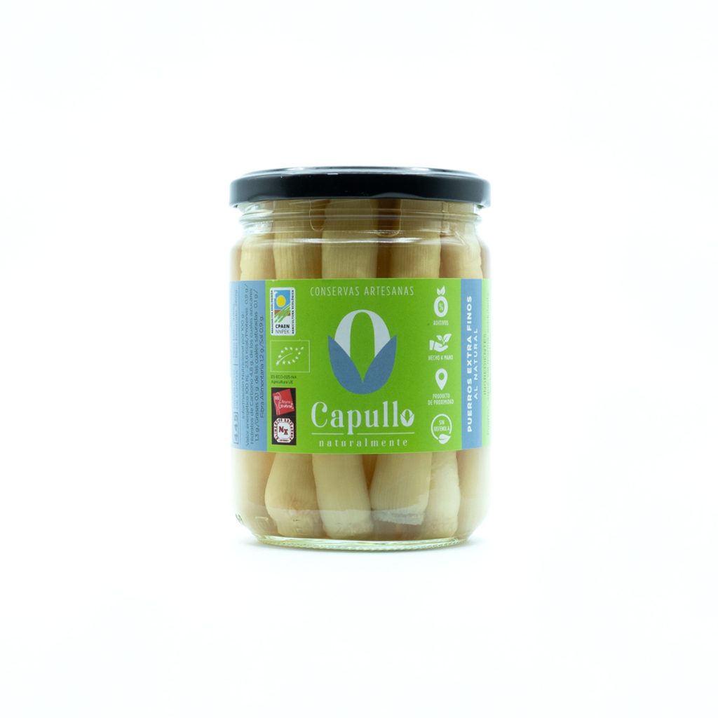 conservas capullo puerros extra finos natural 445
